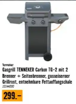 Hornbach Tenneker Gasgrill TENNEKER Carbon TG-2 Angebot