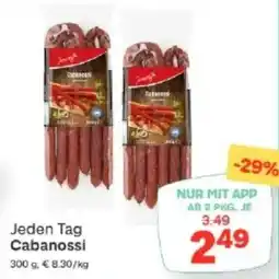 MPreis Jeden Tag Cabanossi Angebot