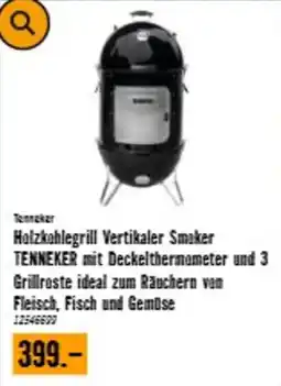 Hornbach Tenneker Holzkohlegrill Vertikaler Smaker Angebot