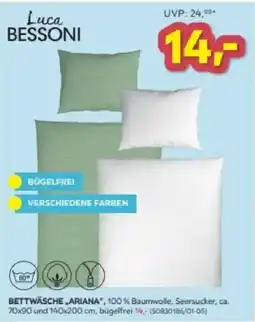 Möbelix Luca BESSONI Bettwäsche „ARIANA“ Angebot