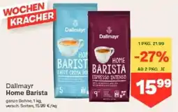 MPreis Dallmayr Home Barista Angebot