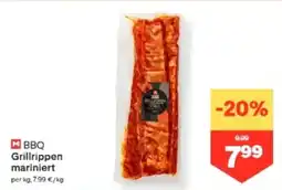 MPreis M BBQ Grillrippen mariniert Angebot