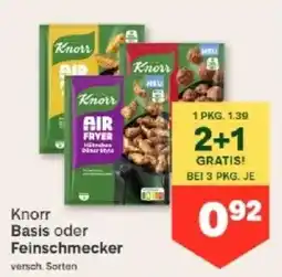 MPreis Knorr Basis oder Feinschmecker Angebot