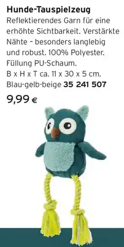 Tchibo Eduscho Hunde-Tauspielzeug Angebot
