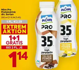 Billa Nöm Pro Proteindrink Angebot