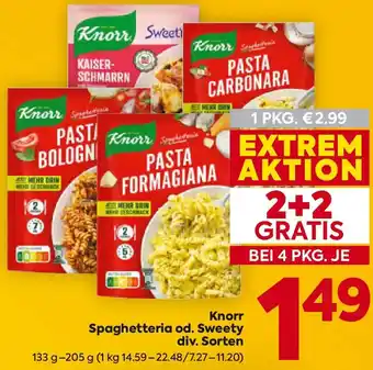 Knorr Spaghetteria od. Sweety