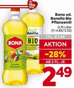 Billa Bona od. Bonella Bio Pflanzenöl Angebot