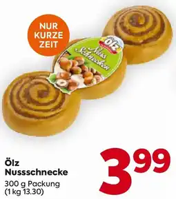 Billa Ölz Nusssschnecke Angebot