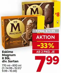 Billa Eskimo Magnum Angebot