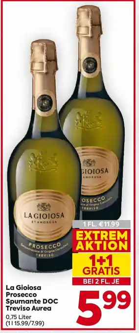 Billa La Gioiosa Prosecco Spumante DOC Treviso Aurea Angebot