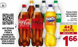 Billa Coca-Cola Limonaden Angebot
