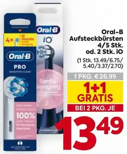 Billa Oral-B Aufsteckbürsten Angebot