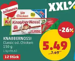 PENNY KnabberNossi Classic od. Chicken Angebot
