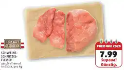 PENNY Schweins-Schnitzel-Fleisch Angebot