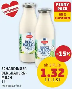 PENNY Schärdinger Bergbauern-Milch Angebot