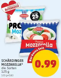 PENNY Schärdinger Mozzarella Angebot