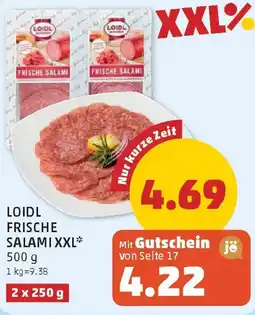 PENNY Loidl Frische Salami XXL Angebot