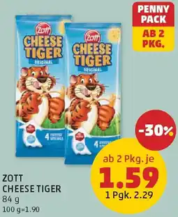 PENNY Zott Cheese Tiger Angebot