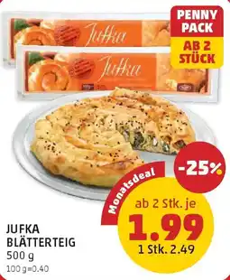 PENNY Jufka Blätterteig Angebot