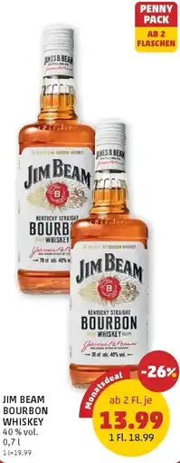 PENNY Jim Beam Bourbon Whiskey Angebot