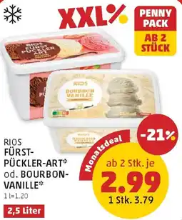 PENNY Rios Fürst-Pückler-Art od. Bourbon-Vanille Angebot