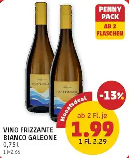 PENNY Vino Frizzante Bianco Galeone Angebot