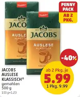 PENNY Jacobs Auslese Klassisch Angebot