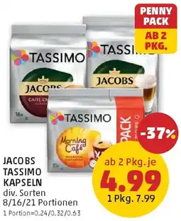 PENNY Jacobs Tassimo Kapseln Angebot