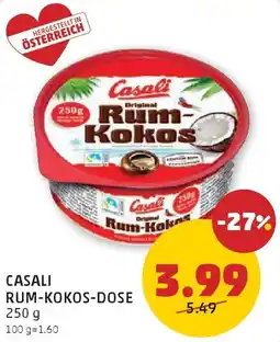 PENNY Casali Rum-Kokos Dose Angebot