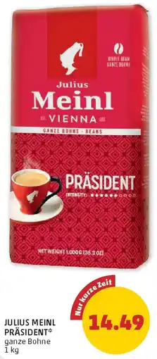 PENNY Julius Meinl Präsident Angebot