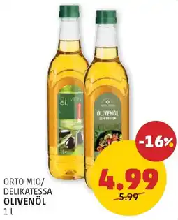PENNY Orto mio/ delikatessa olivenöl Angebot