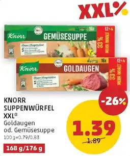 PENNY Knorr Suppenwürfel XXL Angebot