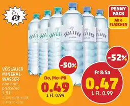 PENNY Vöslauer mineralwasser Angebot
