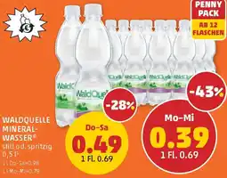 PENNY Waldquelle Mineralwasser Angebot