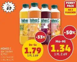 PENNY Hohes C Angebot