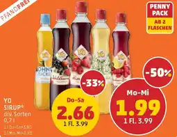 PENNY YO Sirup Angebot