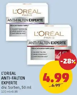 PENNY L'Oréal Anti-Falten Experte Angebot