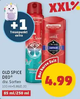PENNY Old Spice Deo Angebot
