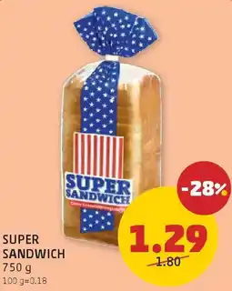 PENNY Super Sandwich Angebot