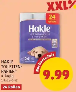 PENNY Hakle Toilettenpapier Angebot