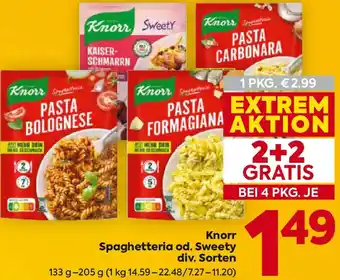 Knorr Spaghetteria od. Sweety