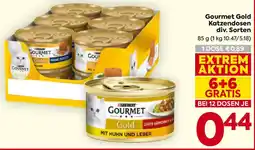Billa Gourmet Gold Katzendosen Angebot