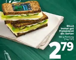 Billa BILLA immer gut Proteinbrot Angebot