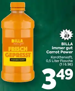 Billa BILLA immer gut Carrot Power Angebot