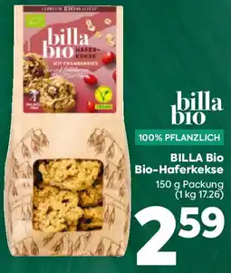 Billa BILLA Bio Bio-Haferkekse Angebot