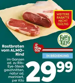 Billa Rostbraten vom ALMO-Rind Angebot