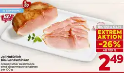 Billa Ja! Natürlich Bio-Landschinken Angebot