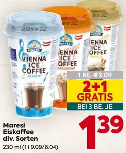 Billa Maresi Eiskaffee Angebot