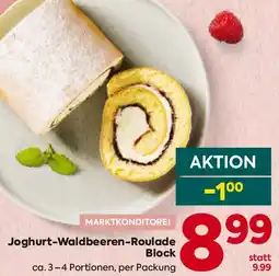 Billa Joghurt-Waldbeeren-Roulade Block Angebot