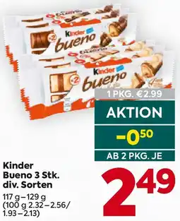 Billa Kinder Bueno Angebot